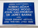 Adam, Robert - Hood, Thomas - Galsworthy, John - Barrie, J M (id=3)